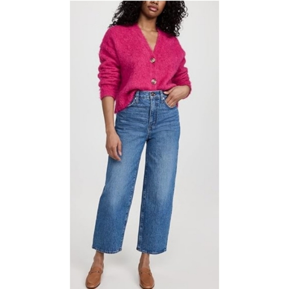 Madewell The Perfect Vintage Wide Leg Jean Magic Pocket Size 24 New with… - Picture 1 of 11